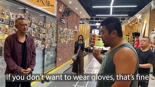 Tai Chi Master Walks Into Xu Xiaodong's Gym BOXING ENSUES