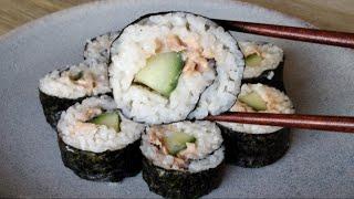 How to make Sushi with Canned Tuna Mayo