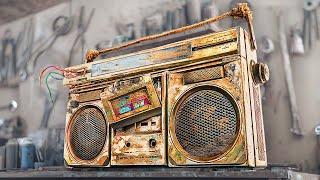 1980 Hitachi | Old Boombox Restoration