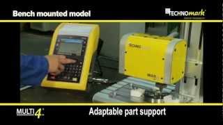 Technomark: new generation of "Multi4 BENCH" dot peen marking machine!