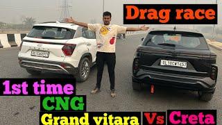 1st time on YouTube CNG grand vitara.Creta lovers please ये video ap लोग मत देखना most demanding 