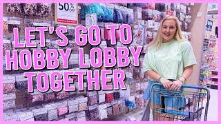 let's go to Hobby Lobby and buy seed beads!! HUGE BEAD HAUL I'm on a bead buying ban again LOL 🫣