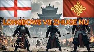 Longbows vs Zhuge Nu in Age of Empires IV Season 9!