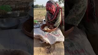 Village woman morning routine #viral #villagelife #shorts