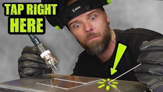 Tap Your Filler Rod HERE TWICE-  the Trick Only Pros Know... Tig Welding Stainless Steel