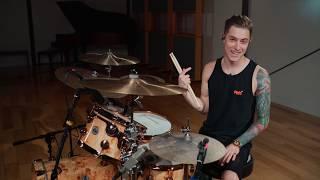 ALTERNATING BLAST BEAT DRUM LESSON from 'CINEMA' - Luke Holland