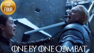 Top 4 one by one combat in game of thrones part -2 | every one by one combat in  game of thrones got