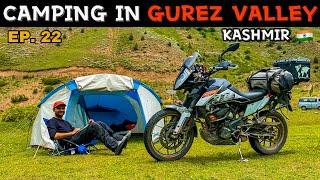 Solo Camping in GUREZ VALLEY ( KASHMIR ) & Interiors of Kashmir | Ep. 22 #NeverSeenBeforeKashmir