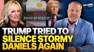 BOMBSHELL: Trump Tried Paying Stormy Daniels Hush Money Again – LEGAL JUDGEMENT MONEY LAUNDERING!!!