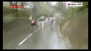 TOUR DE ROMANDIE 2021 STAGE 3 | BIG CRASH OF  Stefan Kung  -14 Km