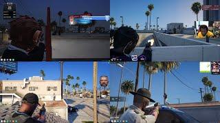 Manor Wipe PD At Grove For Pushing The Ally (Multi POV) | NoPixel 4.0 GTA RP