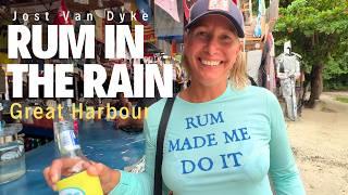 Rum In The Rain in Great Harbour, Jost Van Dyke BVI