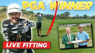 PGA TOUR WINNER - DRIVER FITTING! Part 2