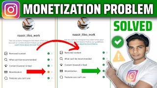 Monetization On instagram | instagram Monetization Problem | you're currently unable to monetise