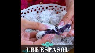 Ube Espasol | Chewy, Coconutty & Delicious Filipino Rice Cake! 