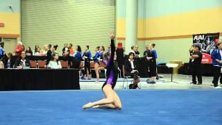 Ella Warren gymnastics Nationals 2015, floor 9.3 VEGA