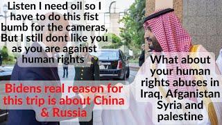 Saudi MBS reminds Biden of US Human rights abuses in Iraq,all about china,Scholz is next to go,Blair