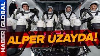 İlk Türk Astronot Alper Gezeravcı Uzaya Çıktı! Roketten Anlık Görüntüler Geldi