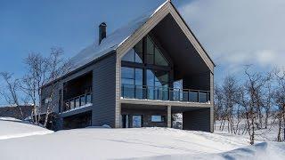 Kilpisjärvi - Modern wooden architecture in Lapland