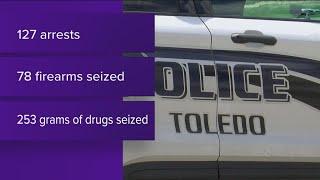 Toledo police, U.S. Marshals arrest 127 people in operation targeting gangs and guns