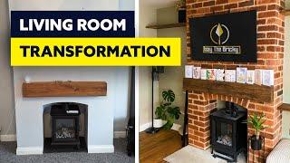 DIY budget Transformation! Modern to COSY Cottage! #DIY #homeimprovement