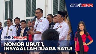 Ridwan Kamil di Deklarasi Kampanye Damai: Nomor Urut 1, InsyaAllah Juara Satu - Sindo Malam 24/09