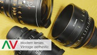 Modern Cinema Lenses with Vintage Aesthetic