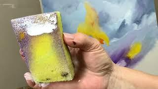 How to Paint With a Sponge Start to Finish #363