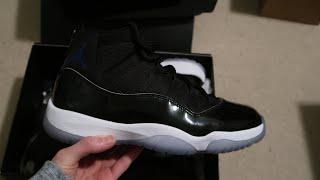 AIR JORDAN 11 RETRO "SPACE JAM" SNEAKER UNBOXING