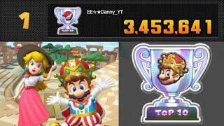 Mario Kart Tour - Anniversary Tour (2024) All-Cup Ranking Top 10: All Courses High Scores