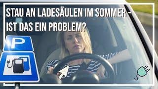 Stau an der Ladesäule - Ist das ein Problem für Elektroautofahrer? #elektroauto #ladesäule