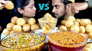 SPICY PANIPURI CHALLENGE | PANIPURI EATING CHALLENGE | INDIAN STREET FOOD