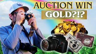 Did I win Big? $750 Auction Camera Lot Win - Testing & Review!