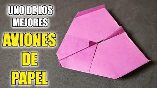 Como Hacer Uno de los MEJORES Aviones de Papel que Vuelan Mucho y Lejos! |Mejores Aviones de Papel