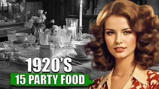 15 Memorable Party Food Favorites From the 1920’s We Abandoned