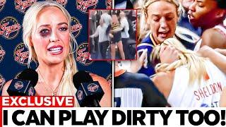 Sophie Cunningham BLACK EYE After NEW Footage Leaked Trying To PROTECT Caitlin Clark!