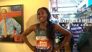 Talitha Diggs Runs First 300m As Pro In 36.21 At Millrose Games 2024