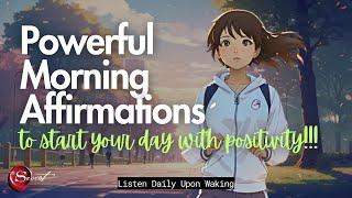 KICK START YOUR DAY RIGHT WITH THESE 11 MINUTES MORNING AFFIRMATIONS | POSITIVE MORNING ROUTINE