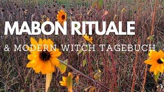 GRWM Mabon Rituale & Moderne Hexe Tagebuch - Jahreskreisfeste 22.September 2024 