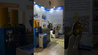 Pipe Clamp Bending Machine Show in The Fair