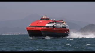 [Fjellstrand AS] [Foilcat 35m] 日星 BARCA, foilborne high speed sailing, 翼航及高速航行