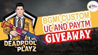 Win Rs. 300 Daily | BGMI CUSTOM ROOM LIVE | CUSTOM ROOMS #bgmilive #bgmicustomroom #custom