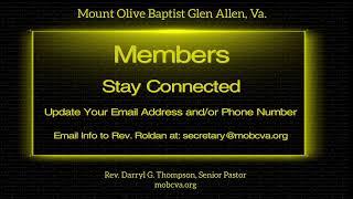 Mount Olive Baptist Glen Allen VA