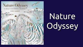 Nature Odyssey by Chris Garver Coloring Book Flip Through