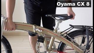 Oyama CX 8 Folding Bike - Folding and Unfolding Demonstration