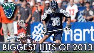 Major League Lacrosse: Biggest Hits of 2013