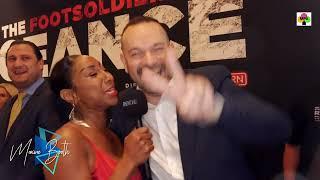 1st Premiere for ROTFS "Vengeance" with Nick Nevern being Interviewed by Maxine Booth