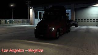 Delivery of Plows from Los Angeles to Nogales – American Truck Simulator!Pc Gameplay