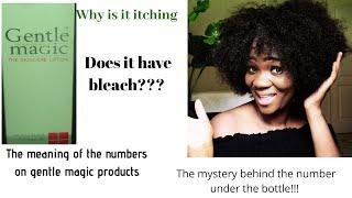 The meaning of numbers under the gentle magic products|what causes itching|gentle magic products