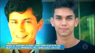 Conheça o filho caçula do cantor Leandro